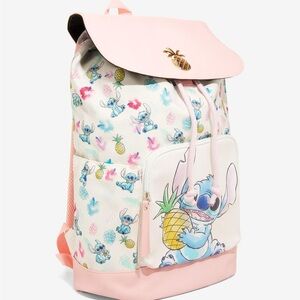 Disney Stitch Pineapples Slouch Backpack